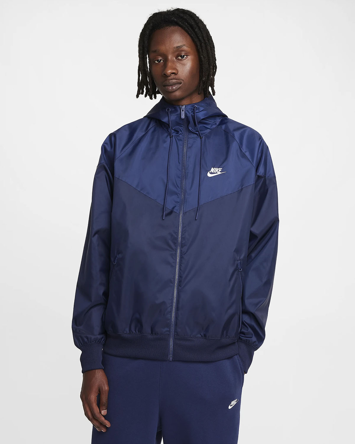 Nike Sportswear Windrunner Hooded Jacket Midnight Navy Obsidian 1