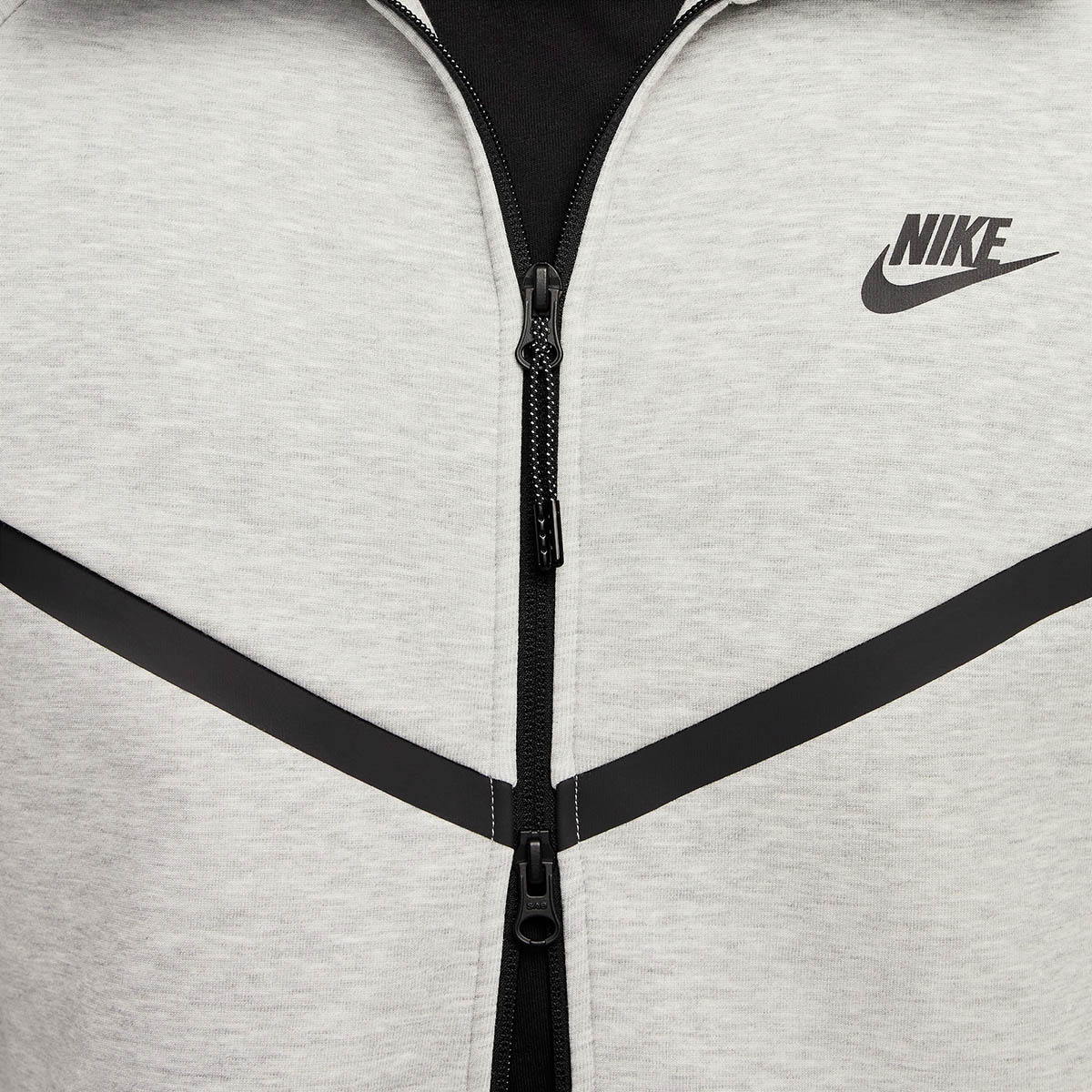 Nike Tech Fleece Full Zip Windrunner Hoodie Dark Grey Heather Black 4