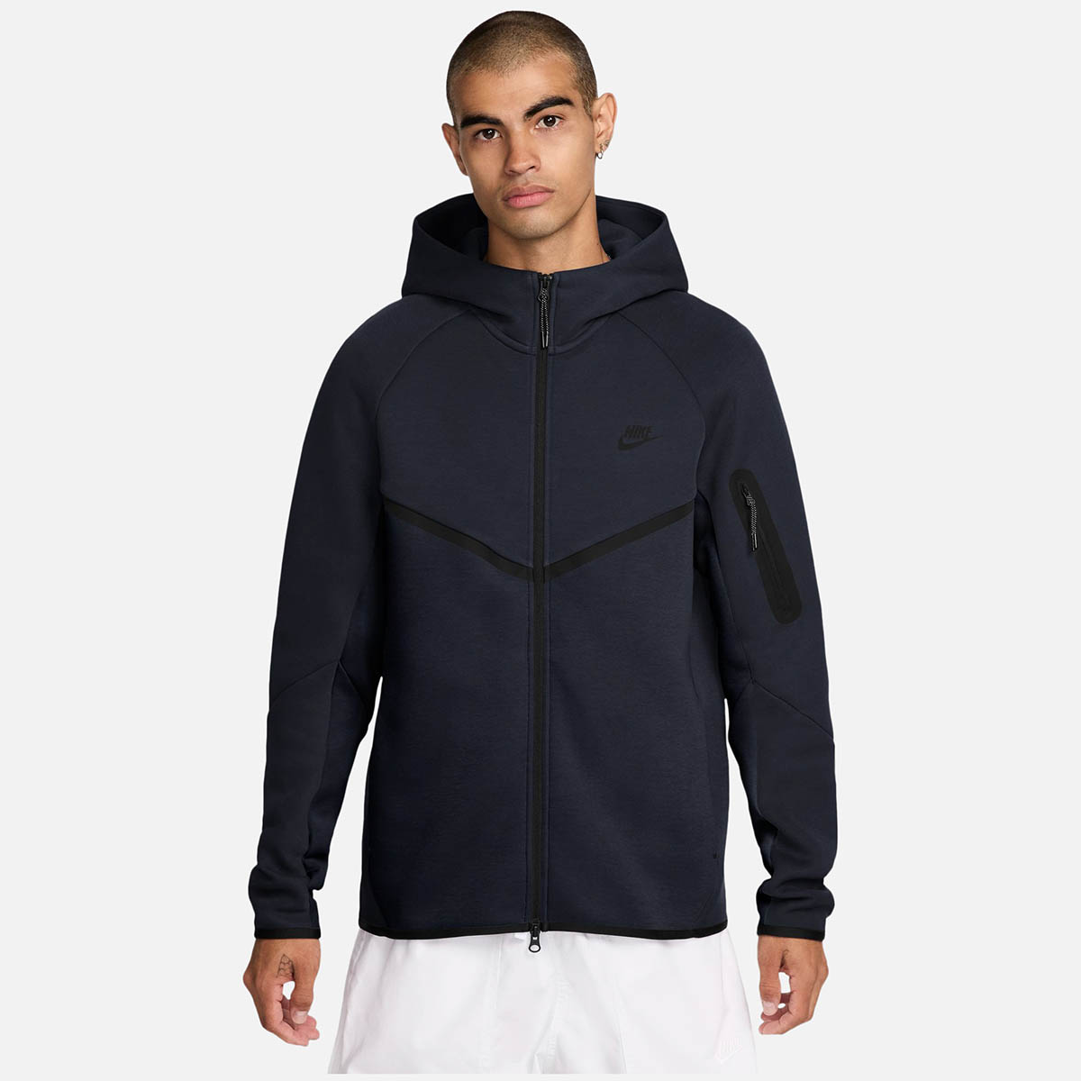 Nike Tech Fleece Full Zip Windrunner Hoodie Obsidian Black 1