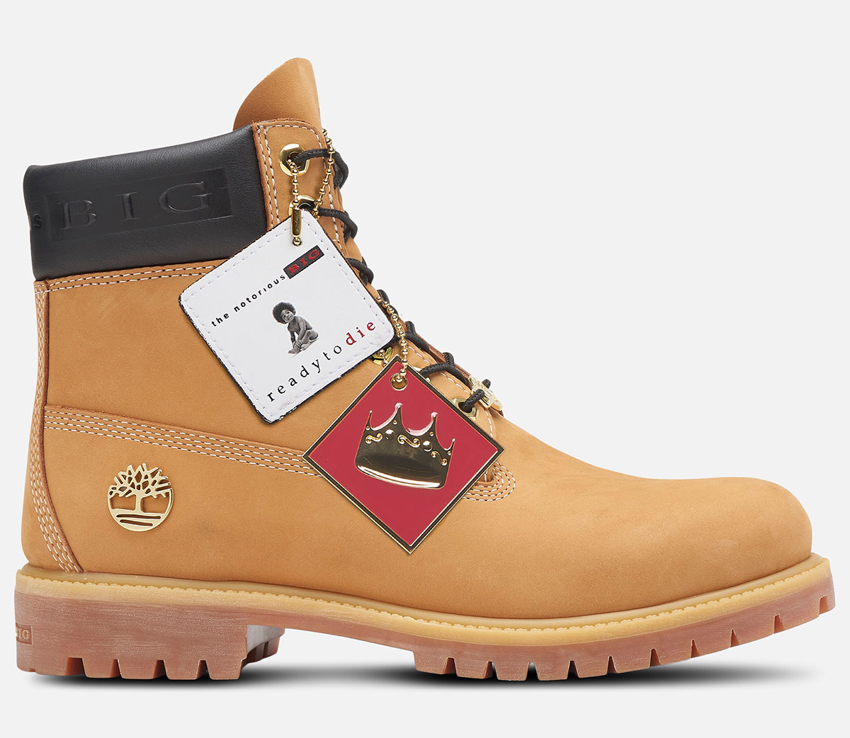 The Notorious BIG Timberland Biggie Boots Wheat 1