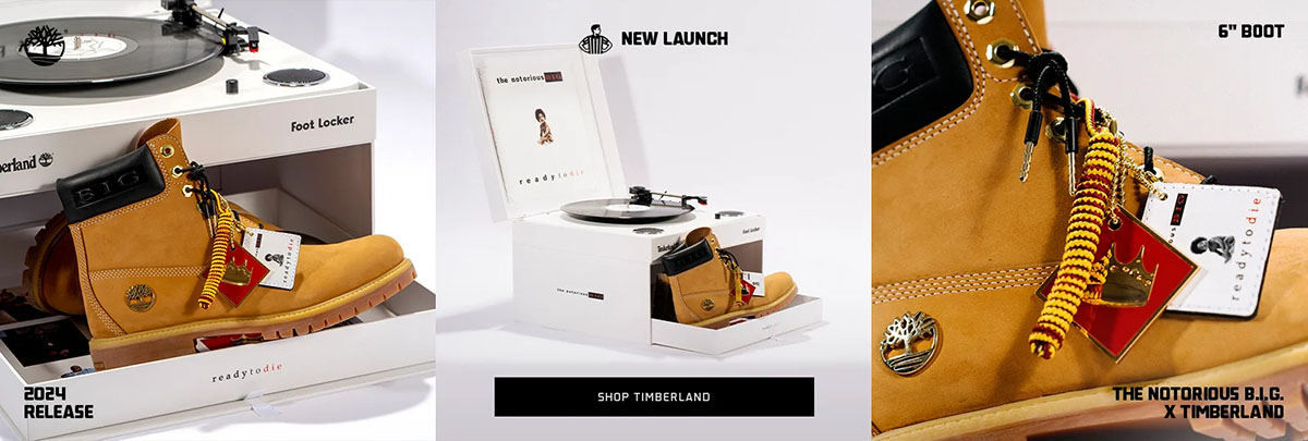 The Notorious BIG Timberland Biggie Boots