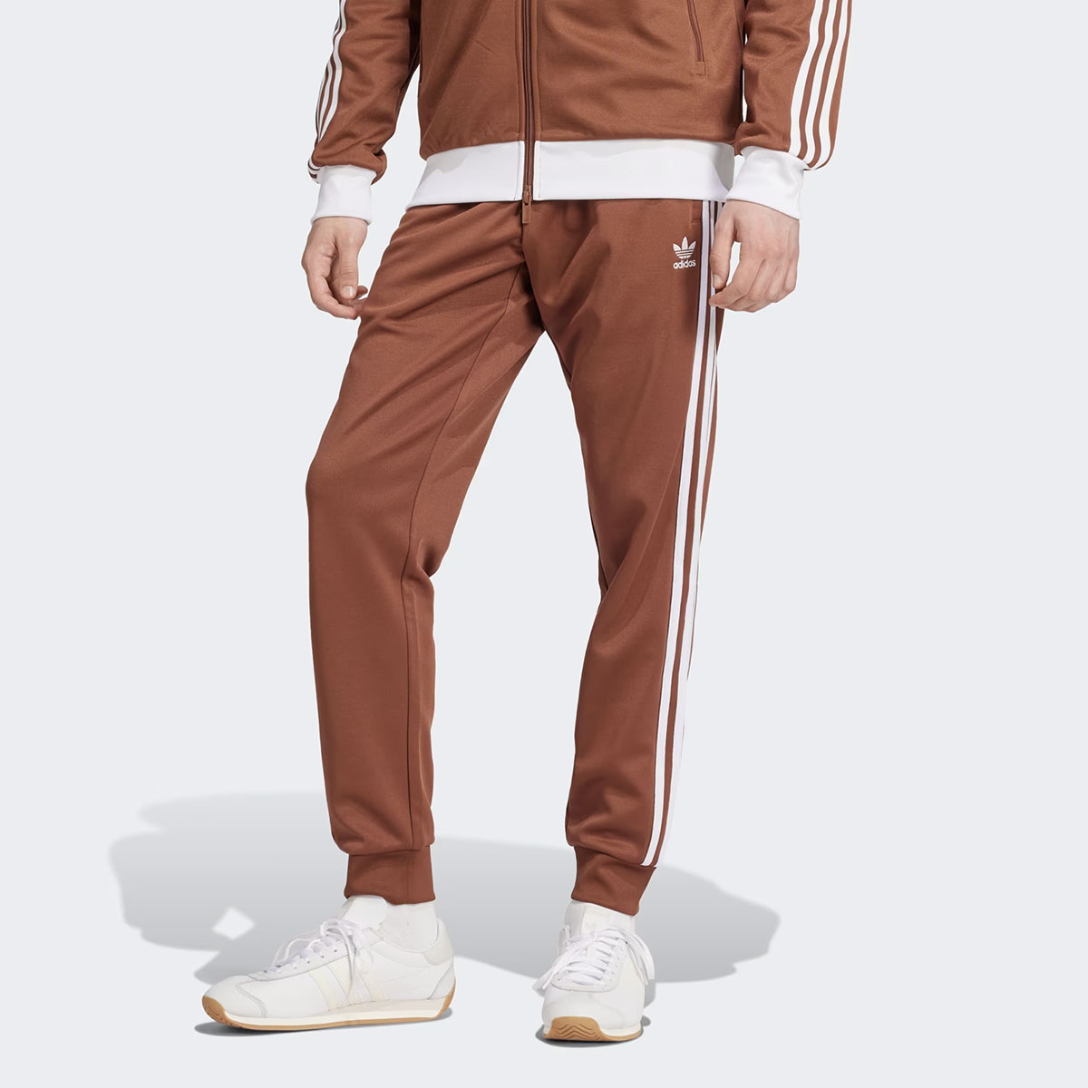 adidas Adicolor Classics SST Track Pants Preloved Brown