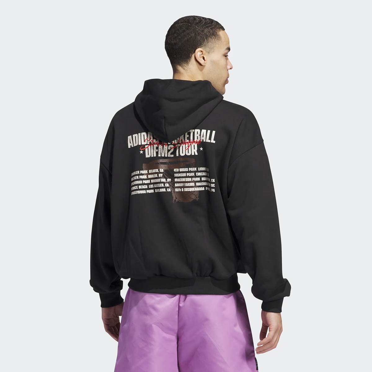 adidas Anthony Edwards Graphic Basketball Hoodie 2