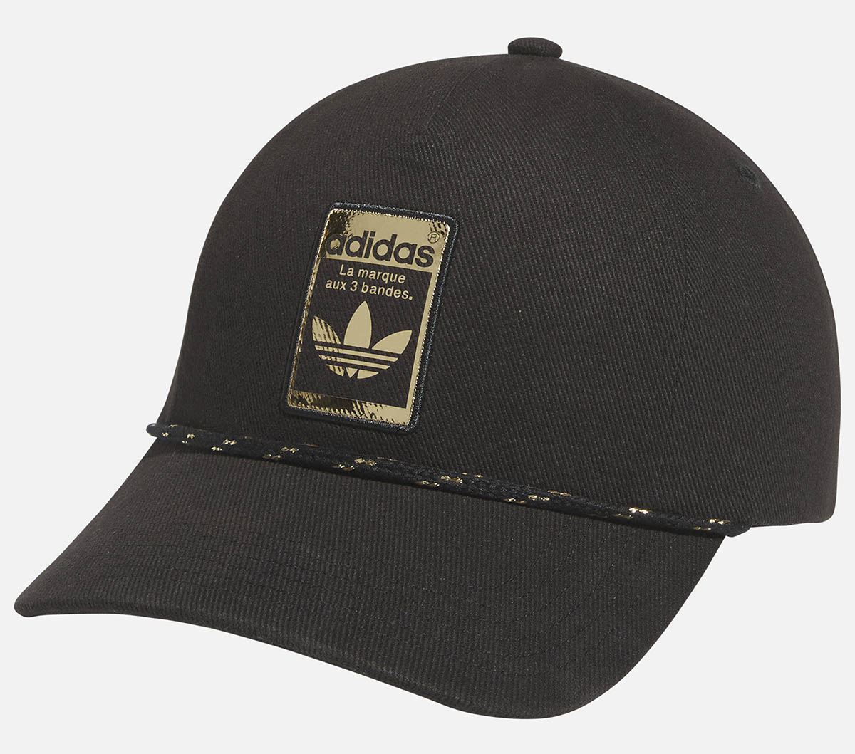 adidas Foot Locker 50th Anniversary Hat Black Gold