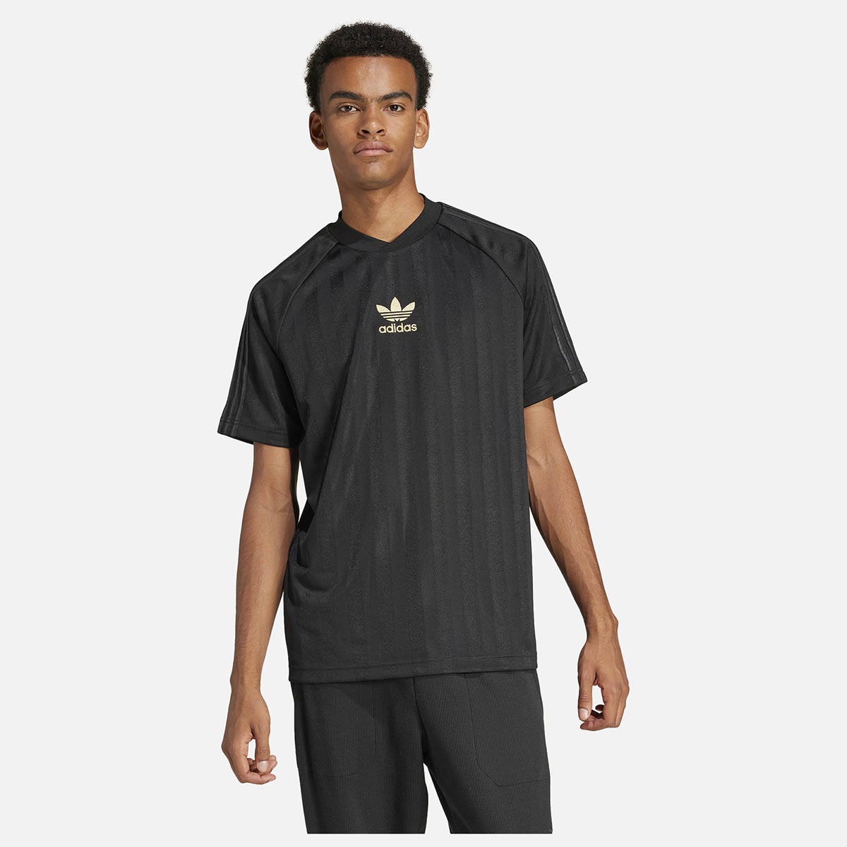 adidas Foot Locker 50th Anniversary Shirt Black Gold