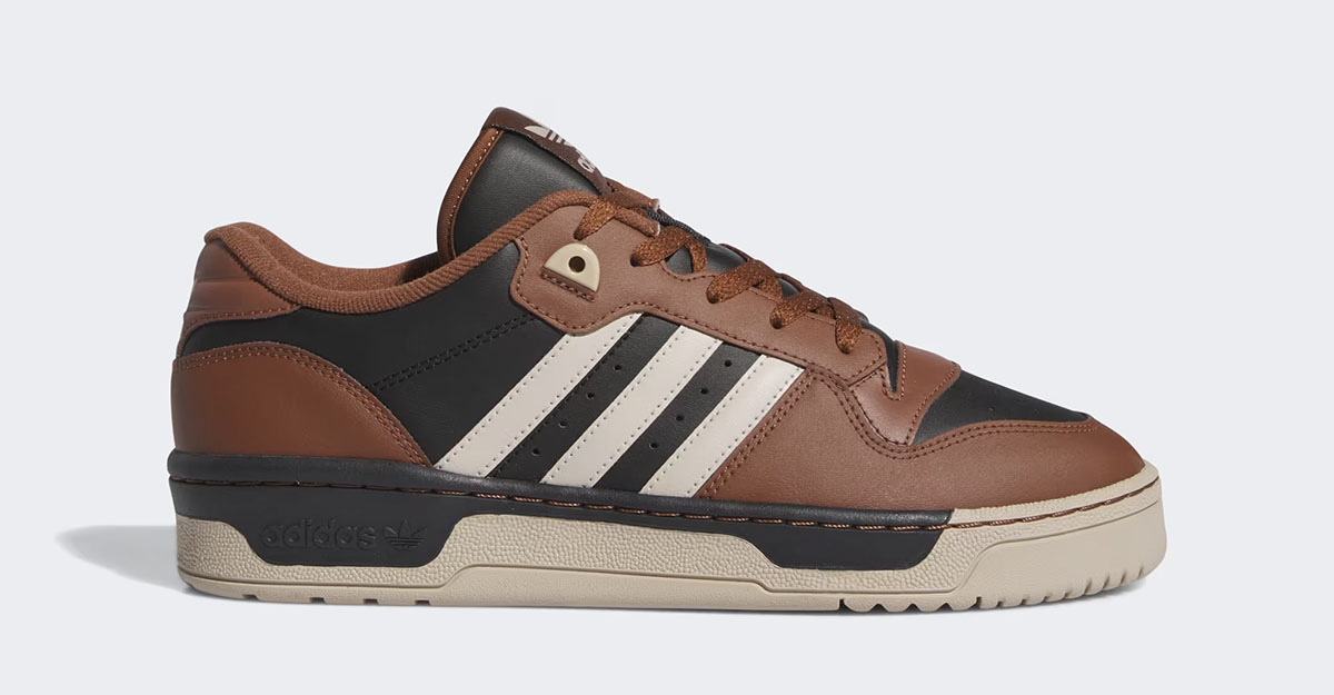 adidas Rivalry Low Shoes Preloved Brown Core Black