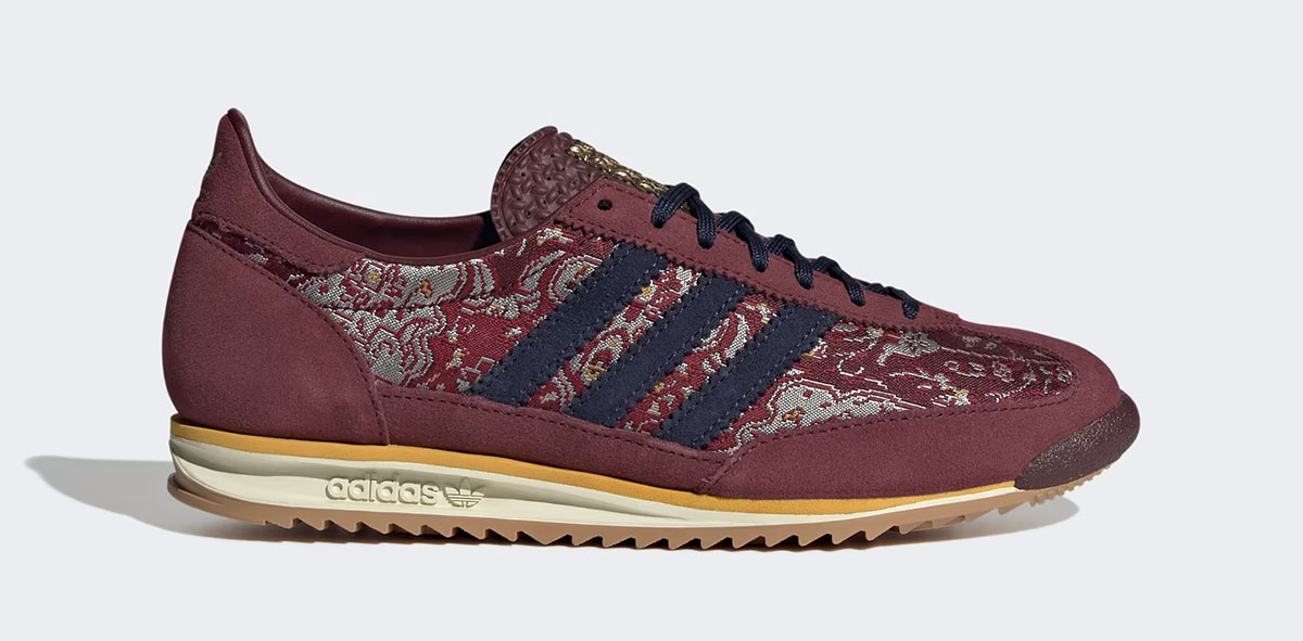 adidas SL 72 OG Shoes Shadow Red Burgundy