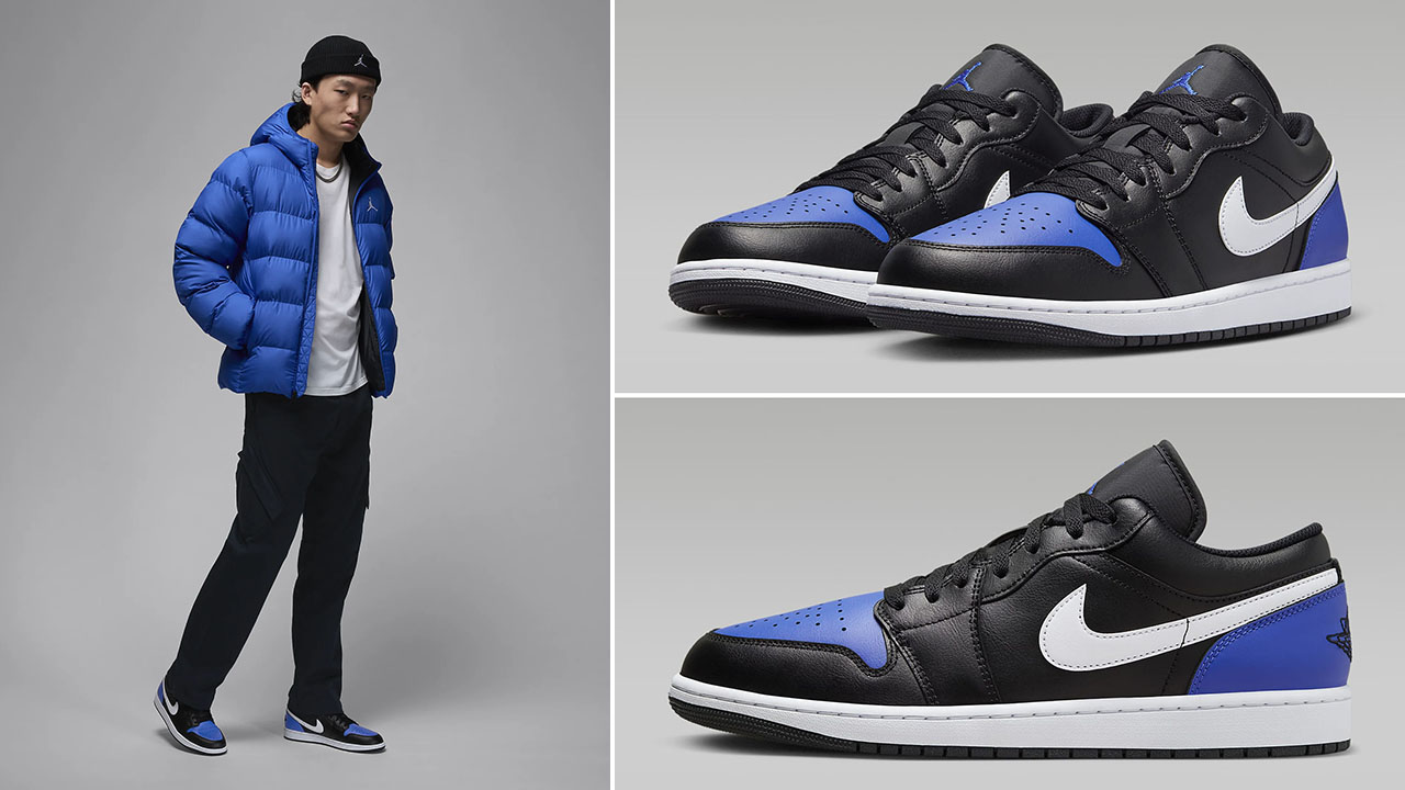 Air Jordan 1 Low Game Royal Sneakers and Outfits