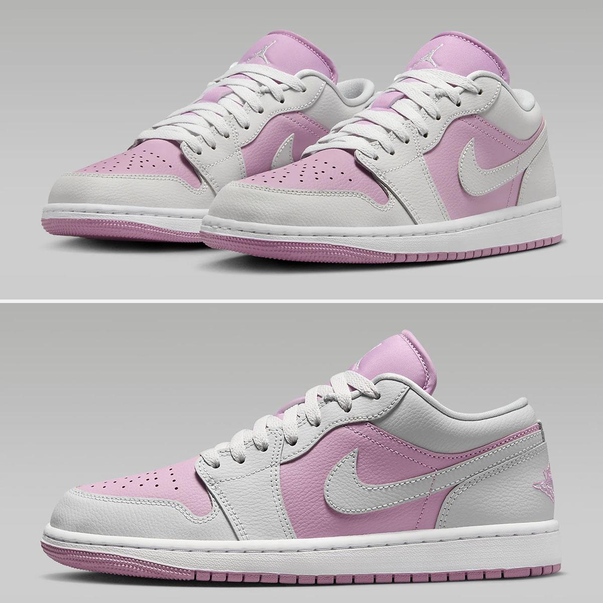 Air Jordan 1 Low Orchid Neutral Grey