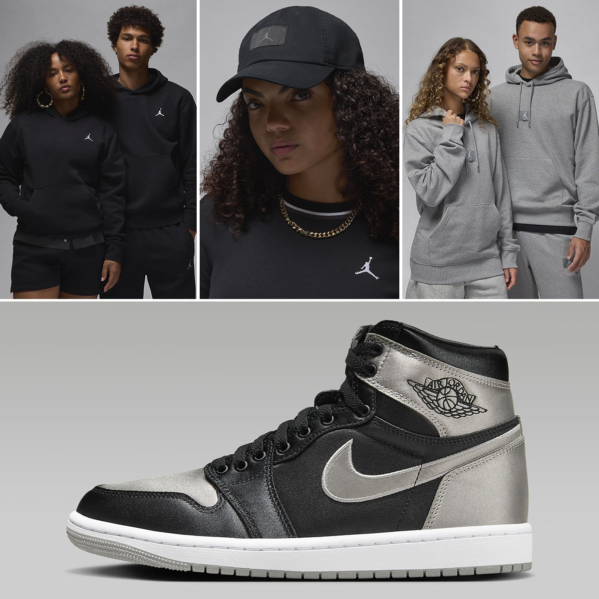 Air Jordan 1 Retro High OG Satin Shadow Outfits