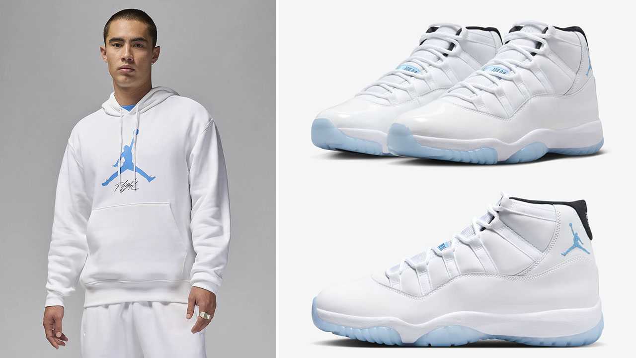 Jordan 11 legend blue outfit online