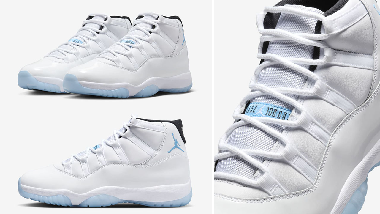 Air Jordan 11 Legend Blue Columbia 2024 Sneakers