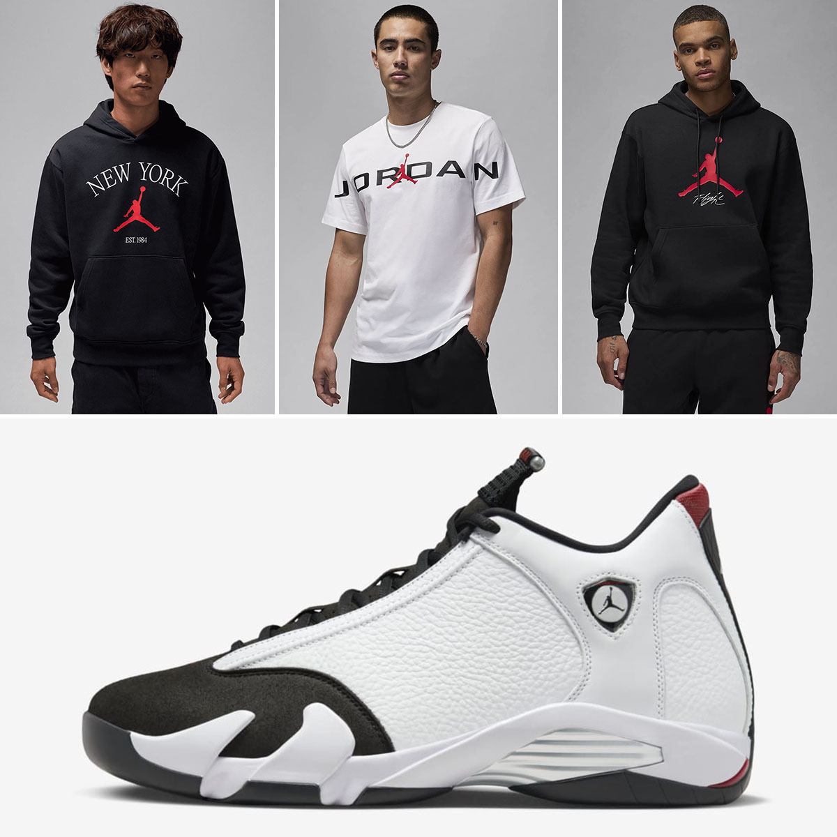 Air Jordan 14 Black Toe 2024 Outfits