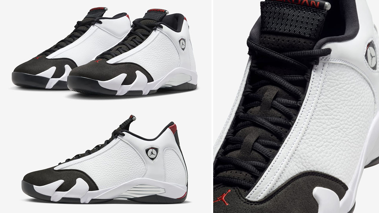 Air Jordan 14 Black Toe 2024 Sneakers