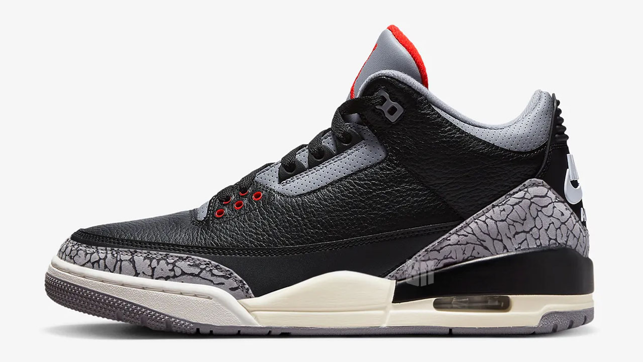 Air Jordan 3 Black Cement 2024 Sneakers