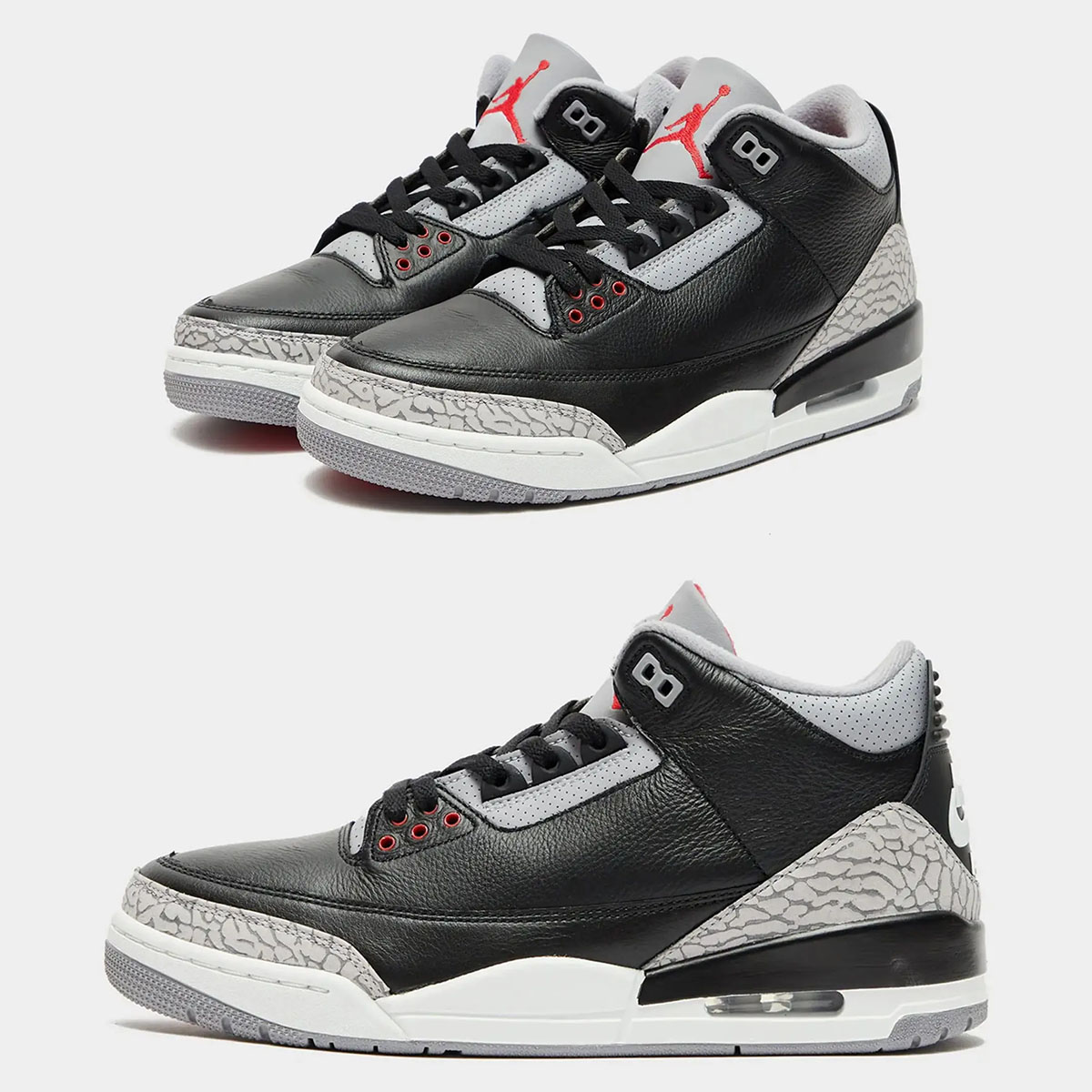 Air Jordan 3 Black Cement 2024