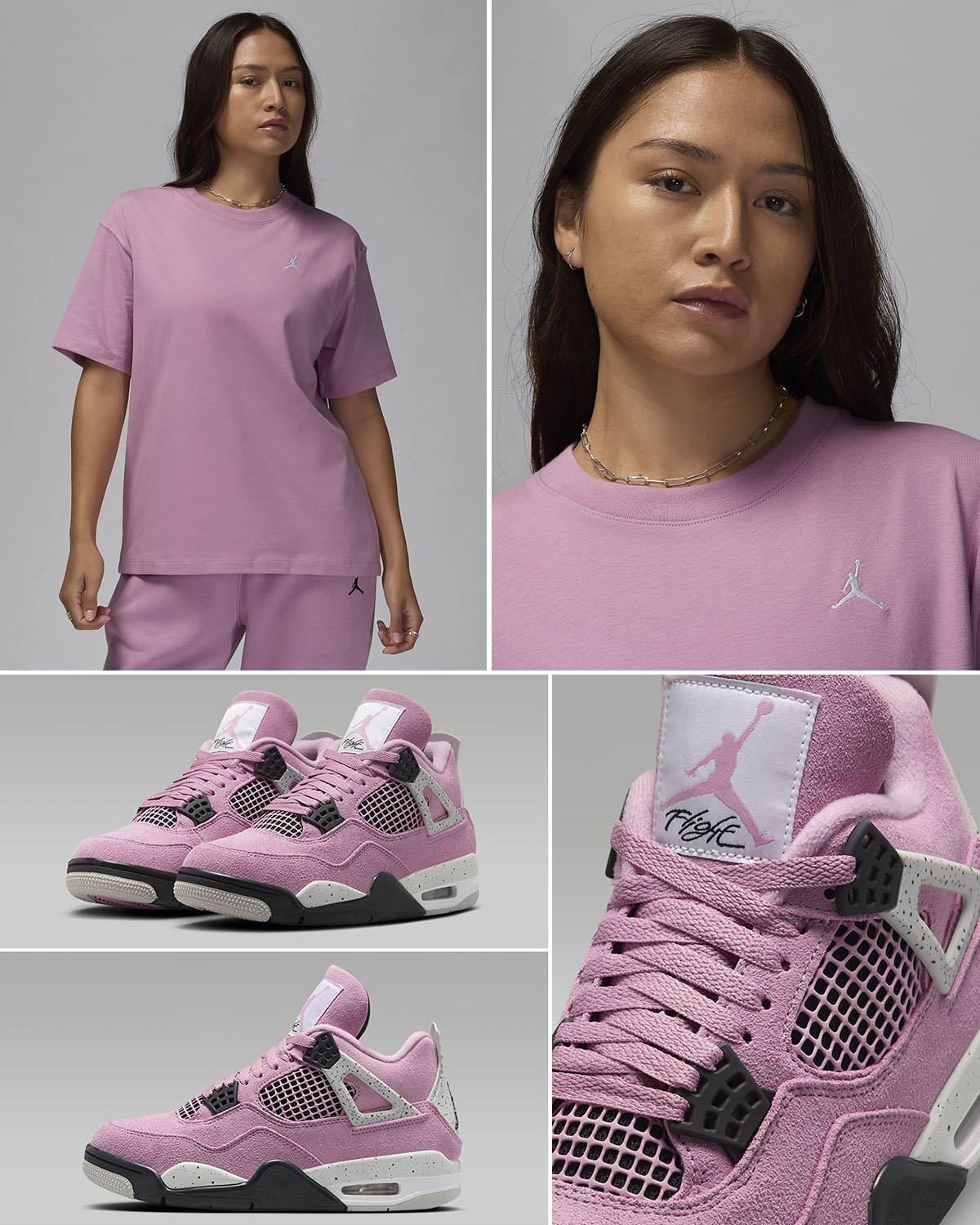 Air Jordan 4 Orchid Womens Top Outfit