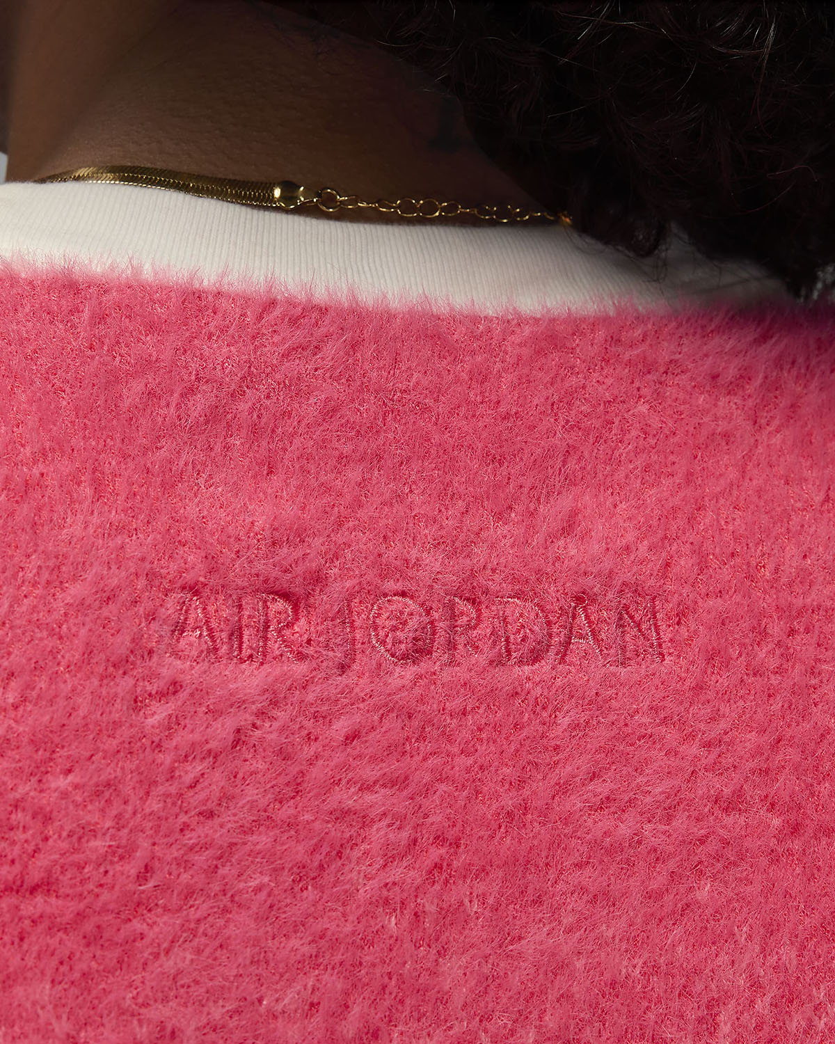 Air Jordan Cardigan Sweater Aster Pink 3