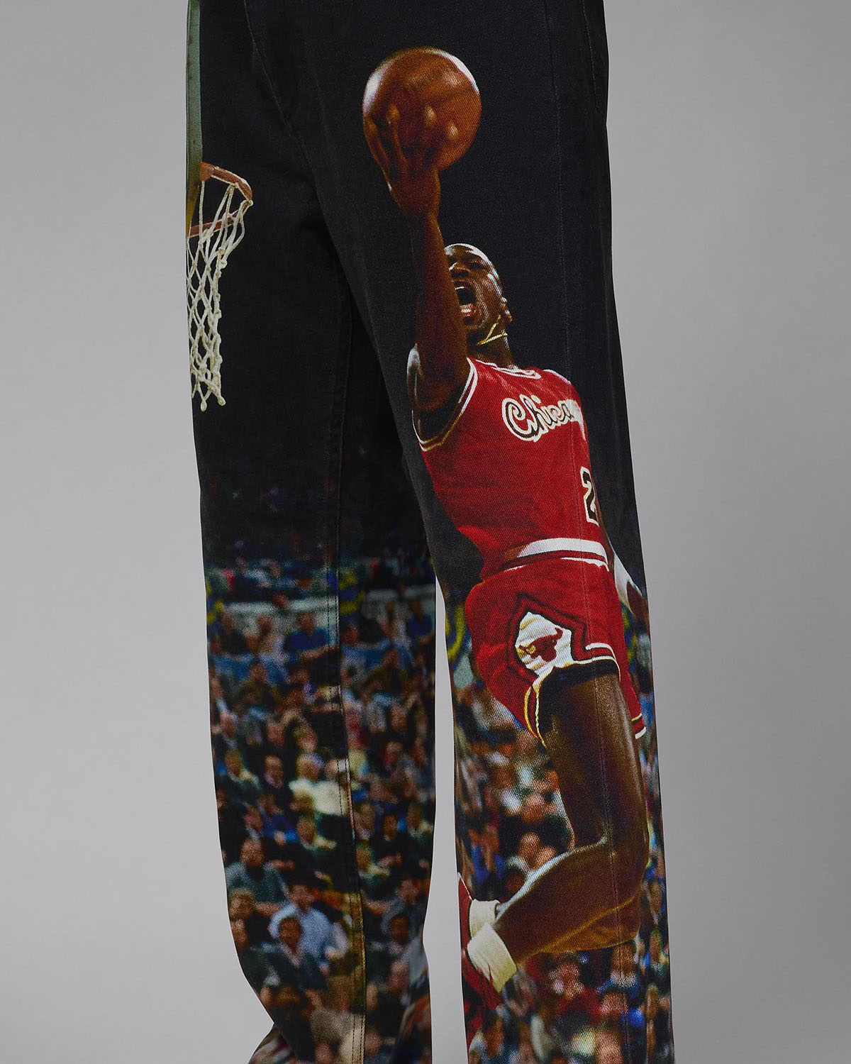 Air Jordan Printed Twill Pants Black 3