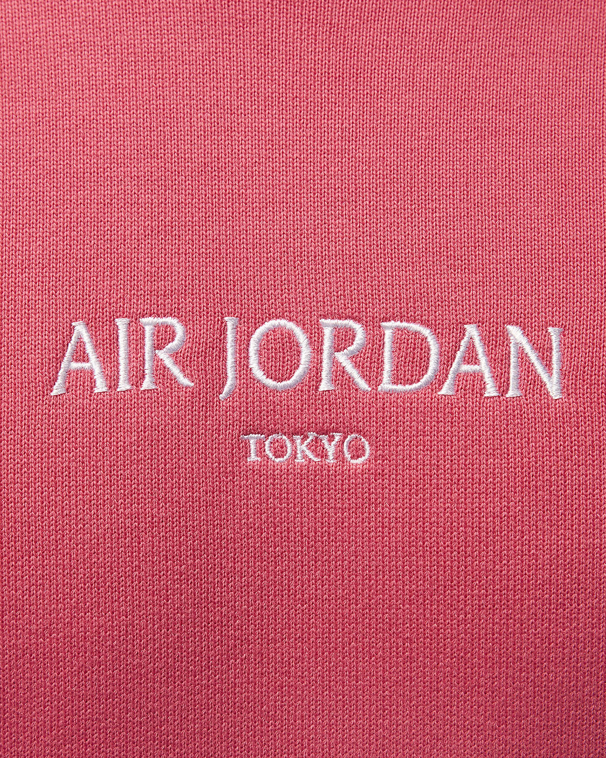 Air Jordan Wordmark Tokyo Fleece Pullover Hoodie Aster Pink 3