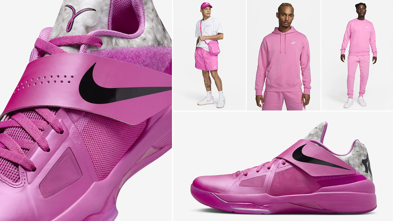 How to Style the Nike KD 4 Aunt Pearl 2024 With Outfits