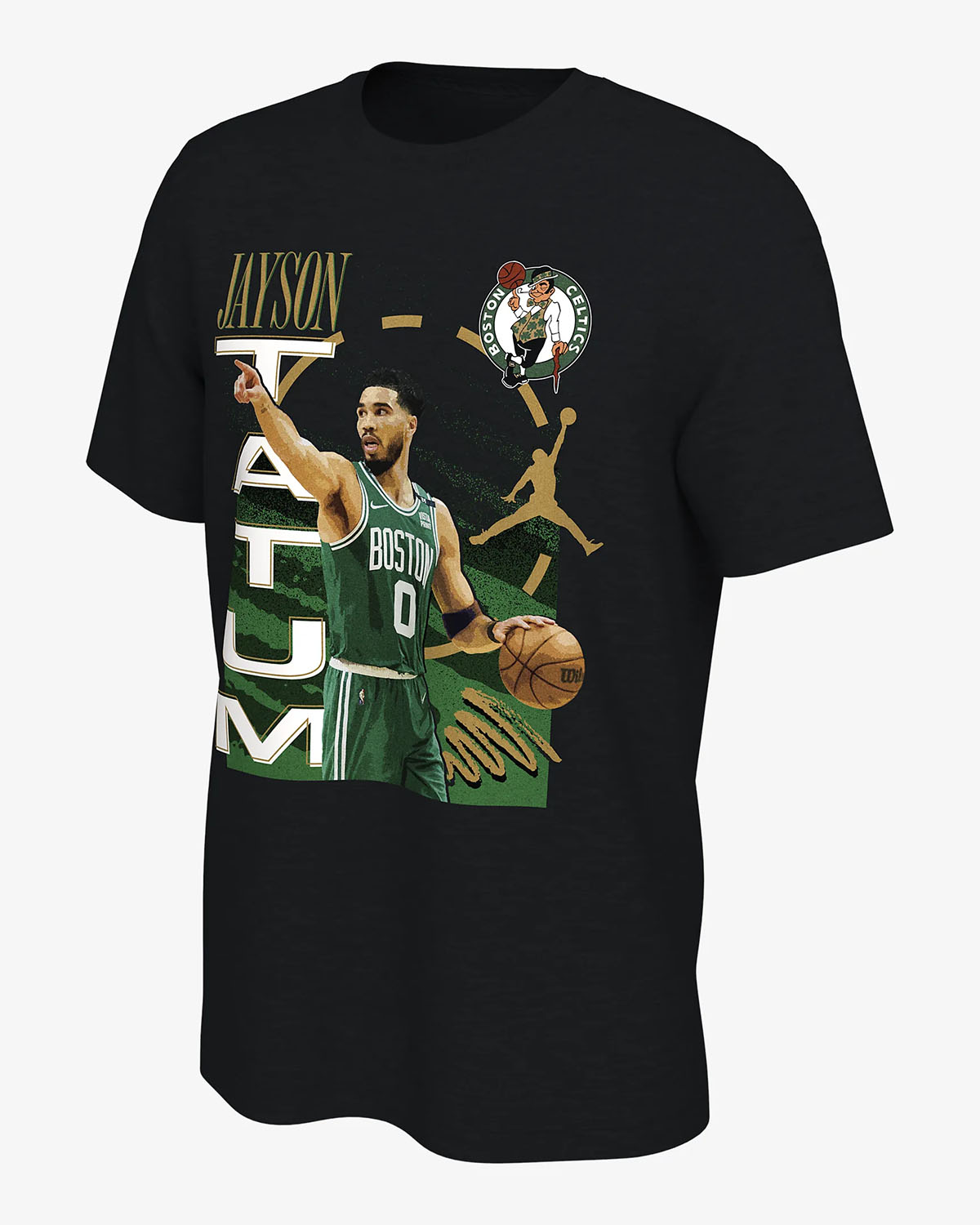 Jayson Tatum Boston Celtics Jordan Brand T Shirt