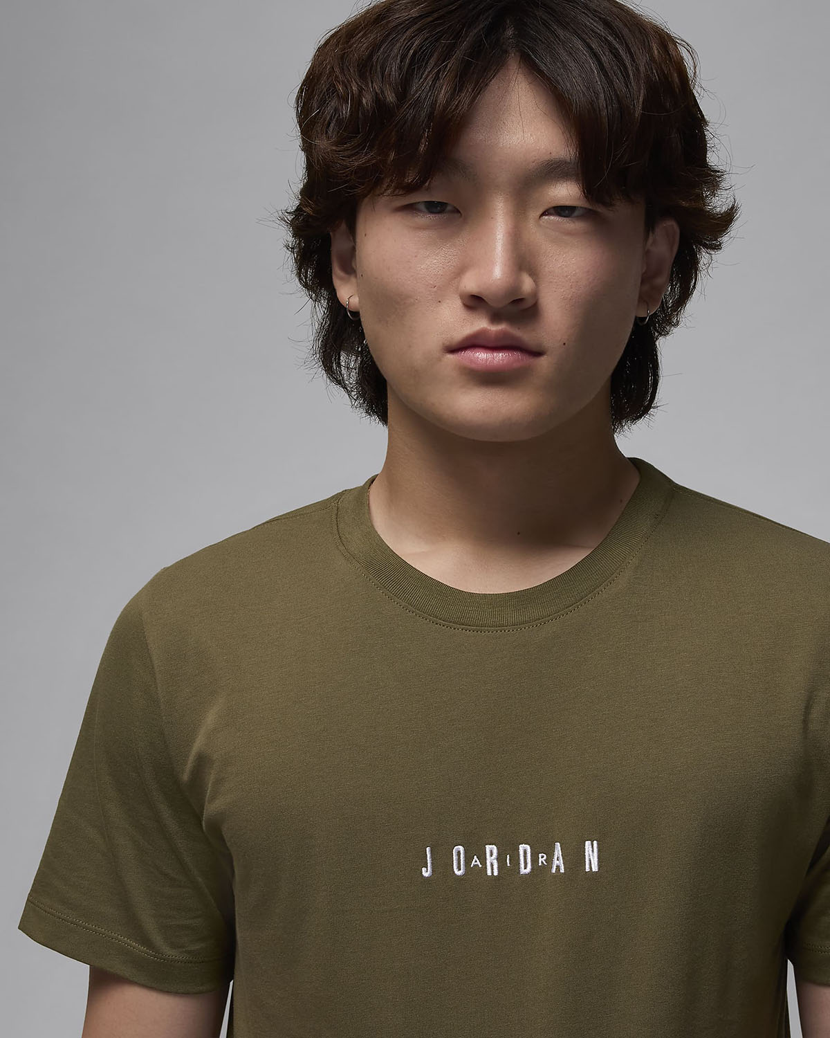 Jordan Air T Shirt Medium Olive 2