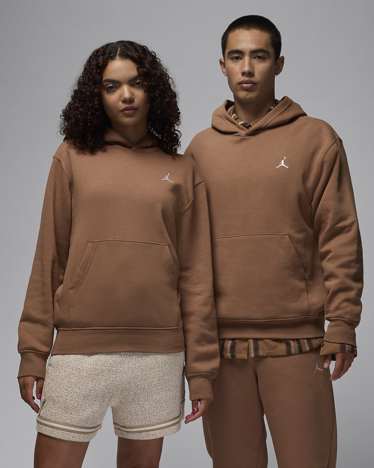 Jordan Brooklyn Fleece Pullover Hoodie Archaeo Brown