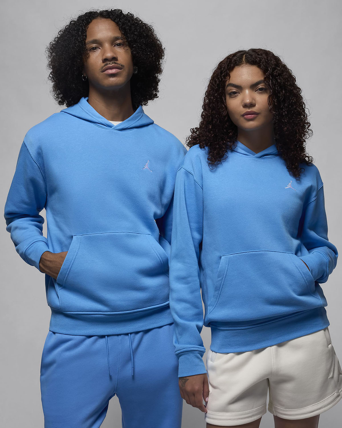 Jordan Brooklyn Fleece Pullover Hoodie Legend Blue