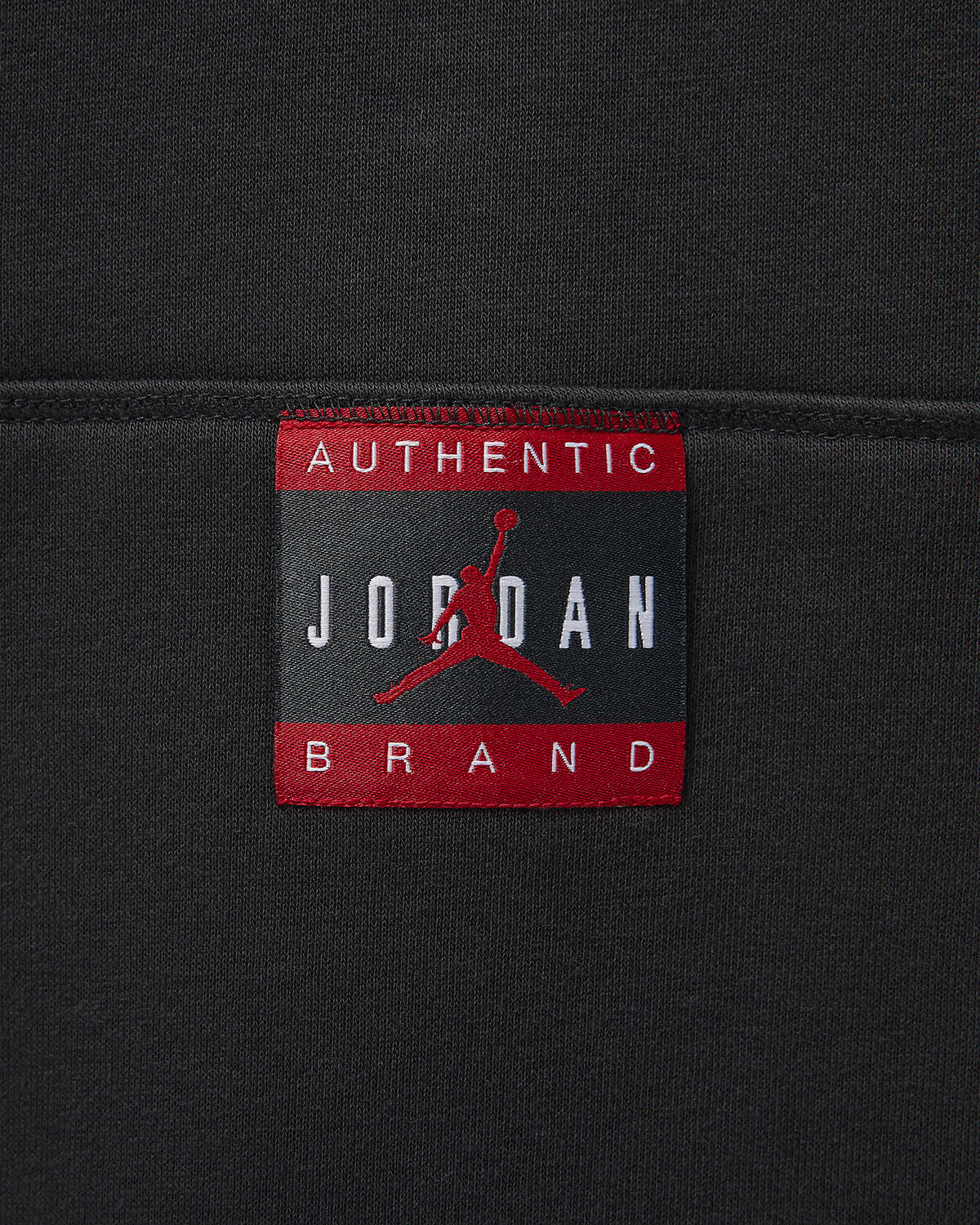 Jordan Brooklyn Fleece Pullover Hoodie Off Noir Gym Red 4