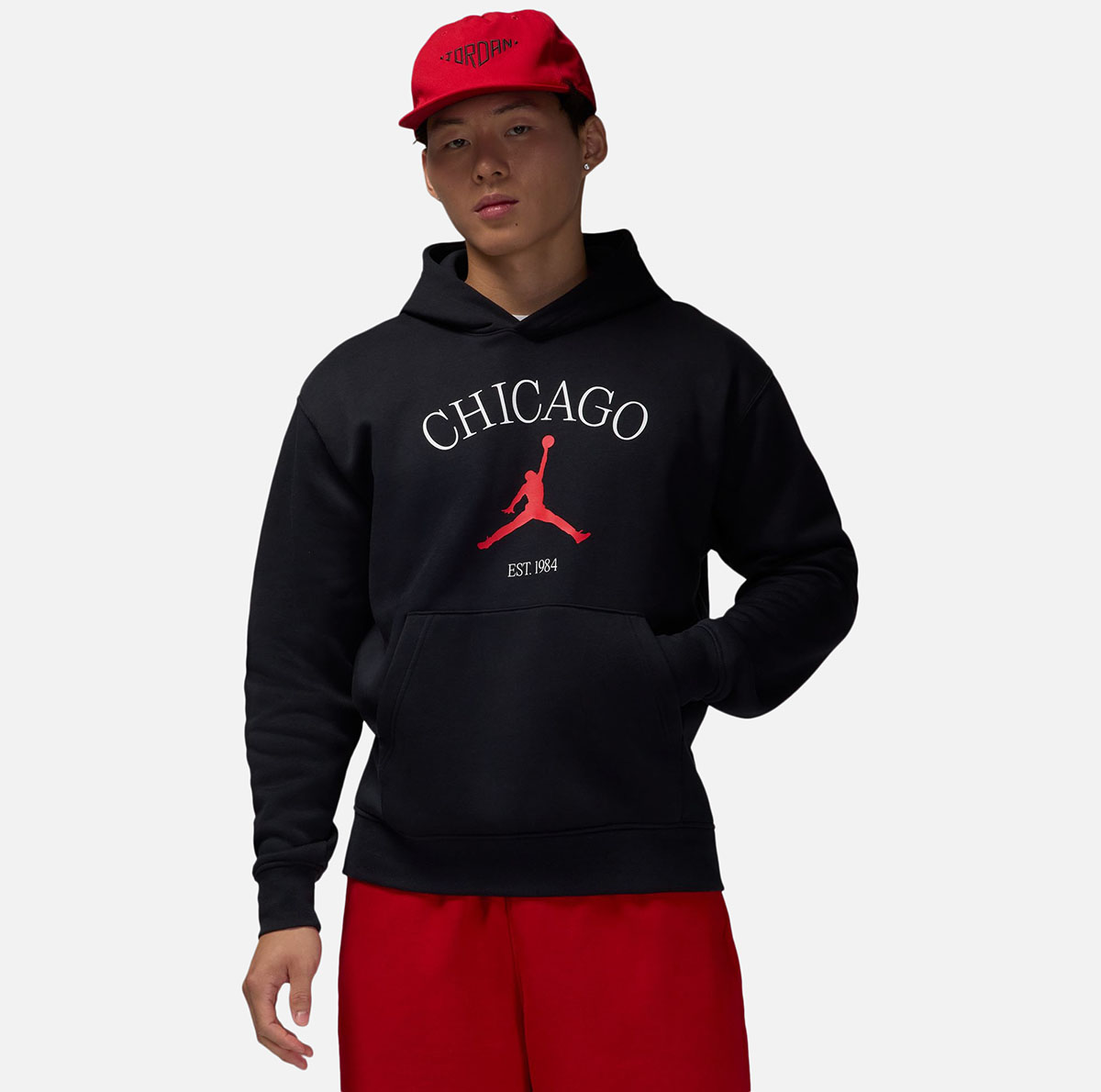 Jordan Chicago City Hoodie Black