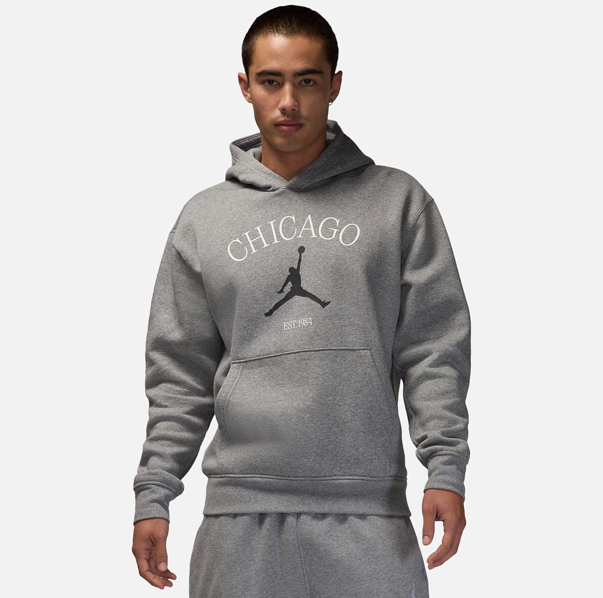 Jordan Chicago City Hoodie Grey