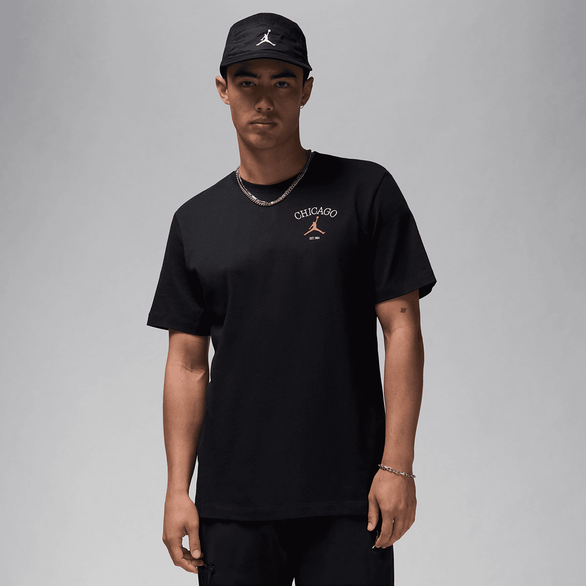 Jordan Chicago City Pride T Shirt Black 1