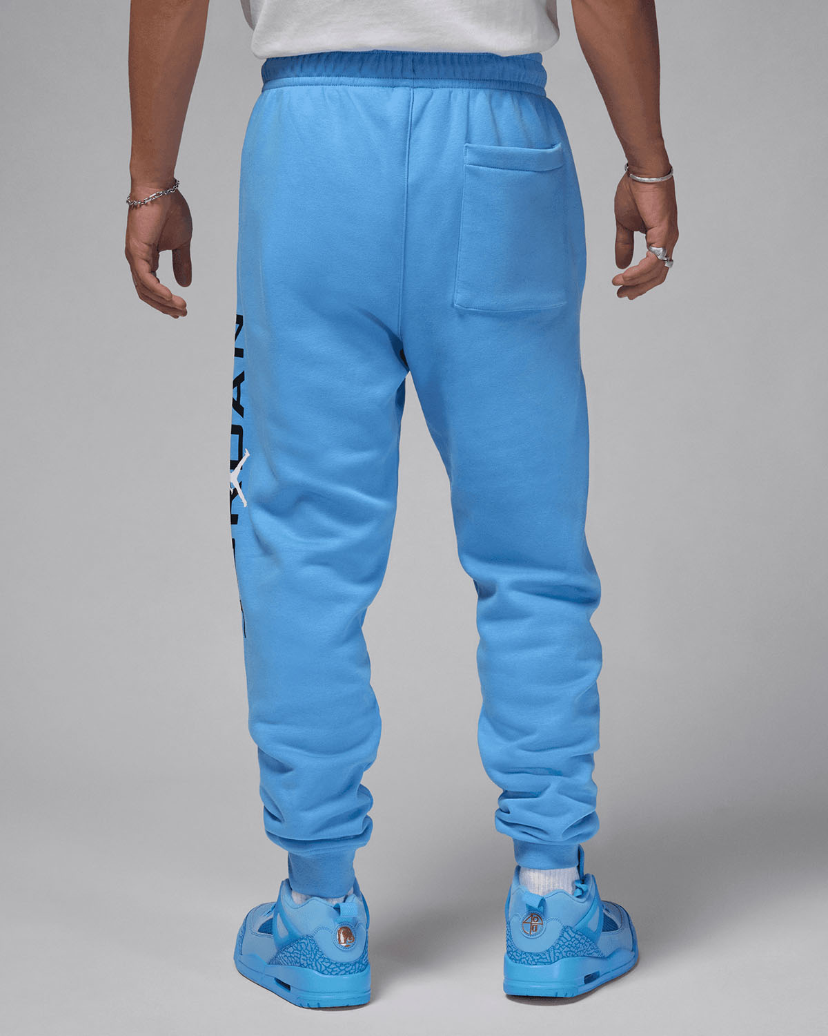 Jordan Essential Air Stretch Fleece Pants Legend Blue 2