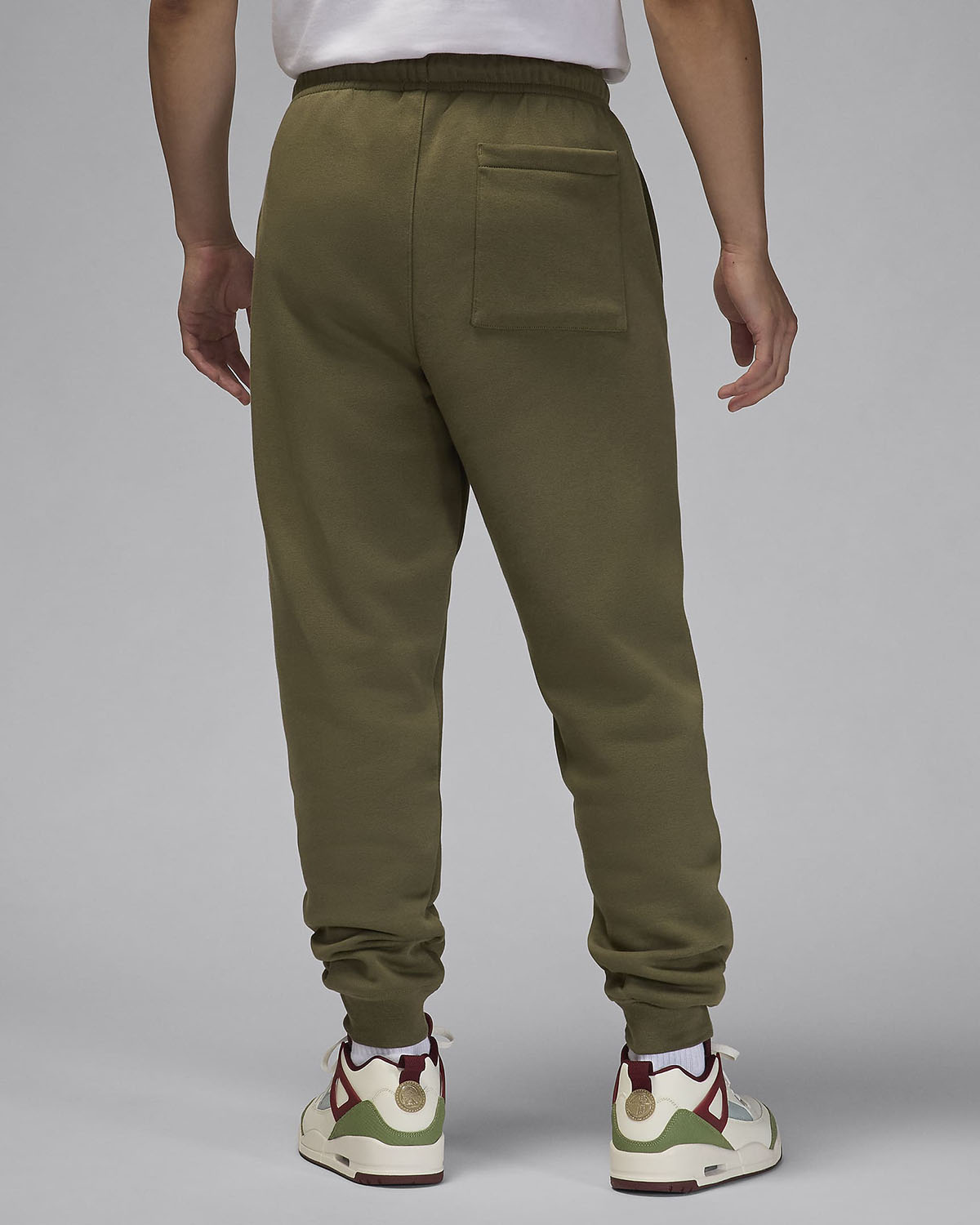 Jordan Essentials Fleece Joggers Medium Olive 2