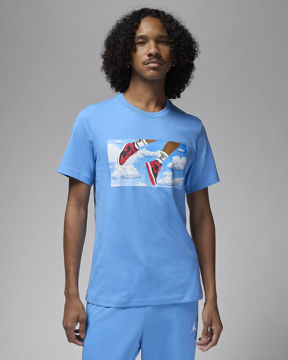 Jordan Flight Essentials T Shirt Legend Blue