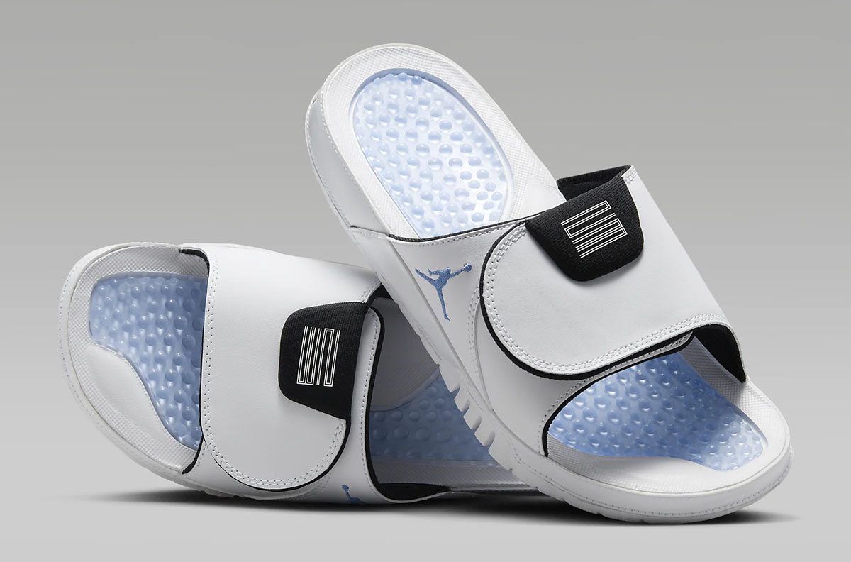 Jordan Hydro 11 Slides Legend Blue 1