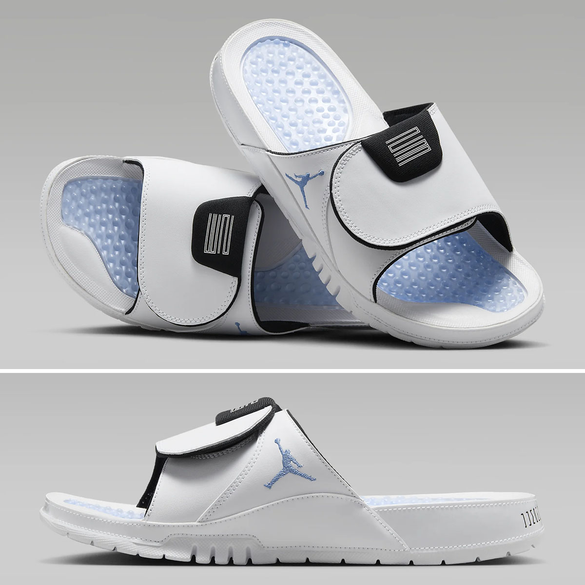 Jordan Hydro 11 Slides Legend Blue