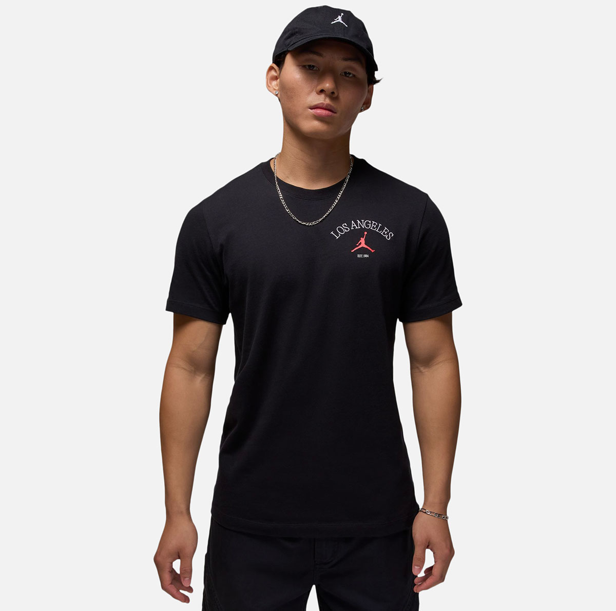 Jordan LA Los Angeles T Shirt Black