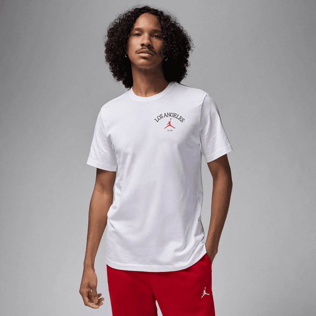 Jordan Los Angeles LA City Pride T Shirt White 1