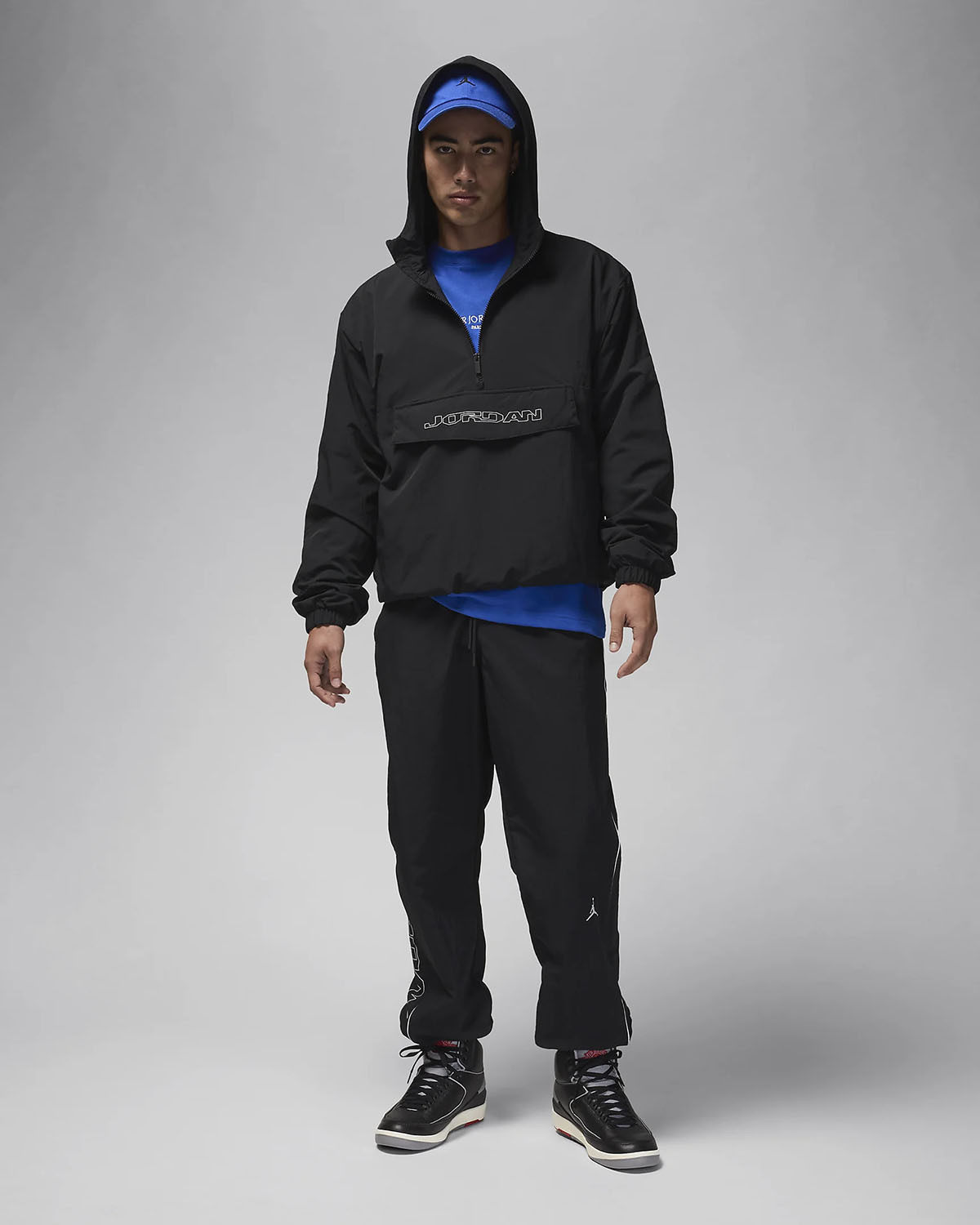 Jordan MVP HBR Jacket Black Outfit