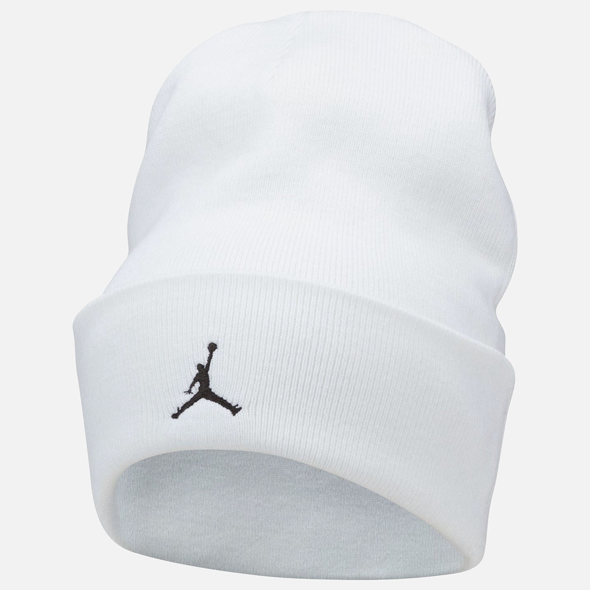 Jordan Peak Beanie White Black