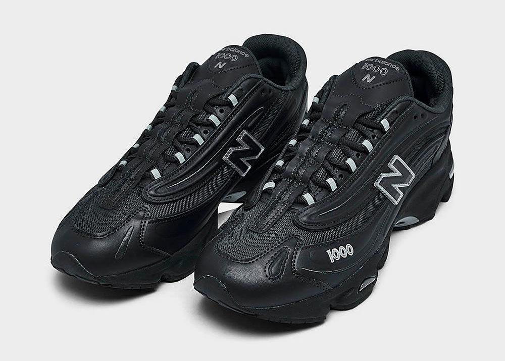 New Balance 1000 Black Phantom Blacktop Shoes 2