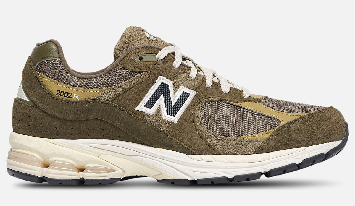 New Balance 2002R Olive Green Khaki 1