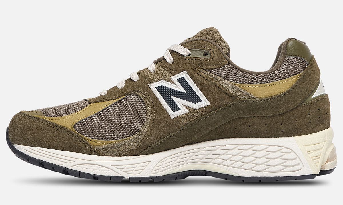 New Balance 2002R Olive Green Khaki 2