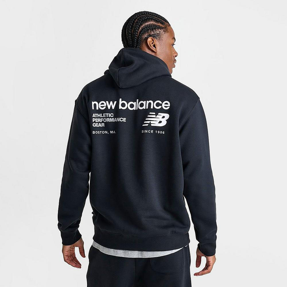 New Balance Graphic Hoodie Black 2