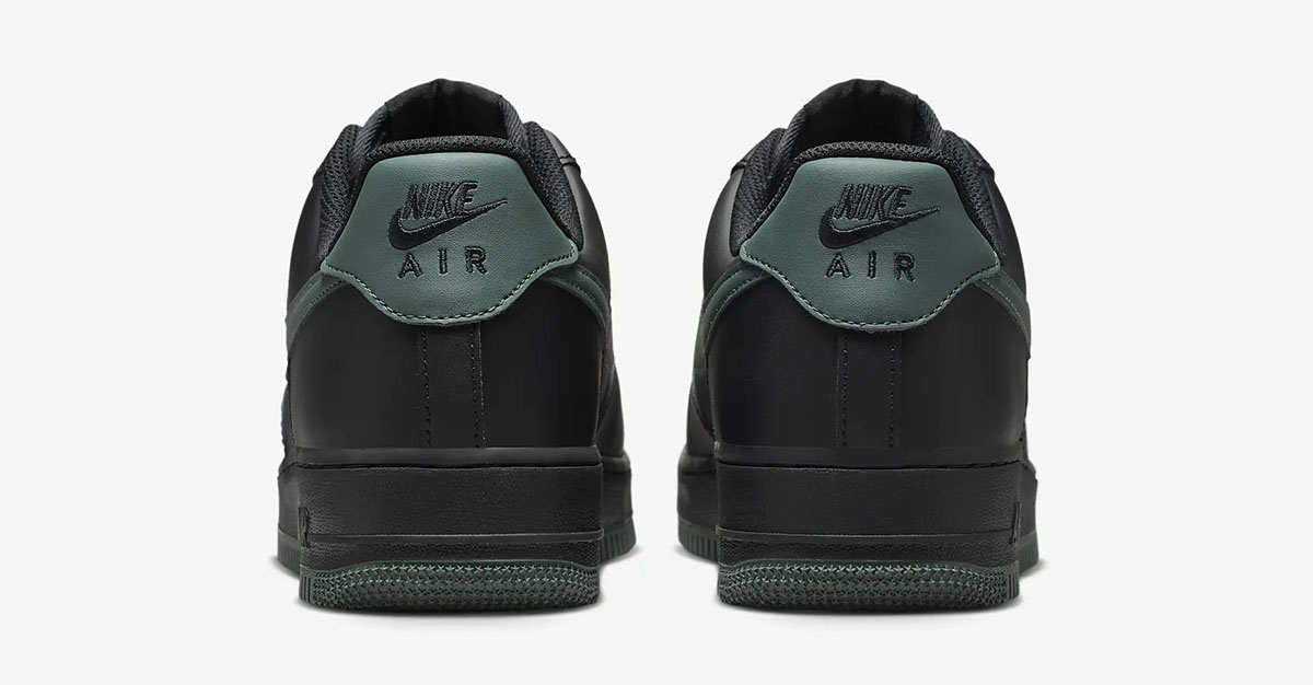 Nike Air Force 1 Low Black Vintage Green Mens Shoes 5