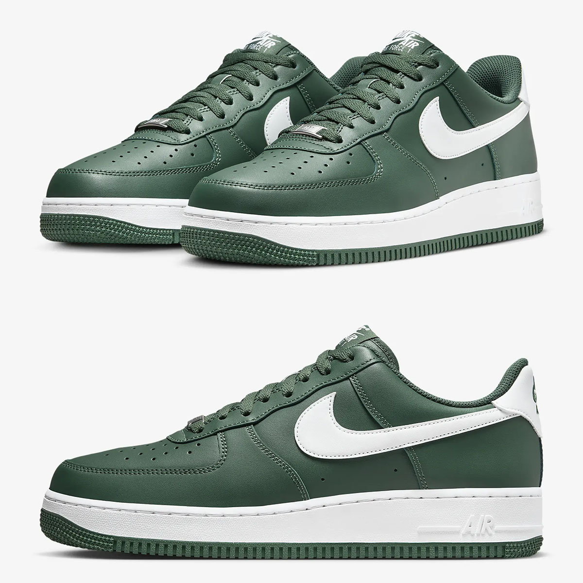 Nike Air Force 1 Low Fir Green White