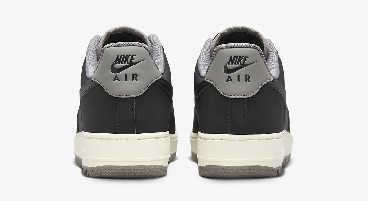 Nike Air Force 1 Low Winterized Shoes Black Flat Pewter Coconut Milk 5