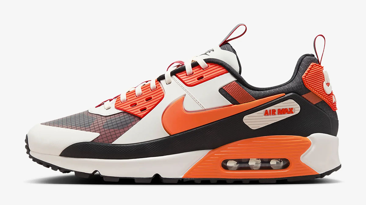 Nike Air Max 90 Drift Phantom Safety Orange Mens Shoes 2